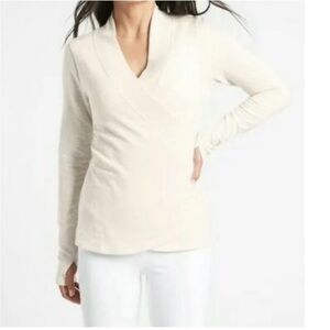 Athleta Poise Dance Wrap, Cream